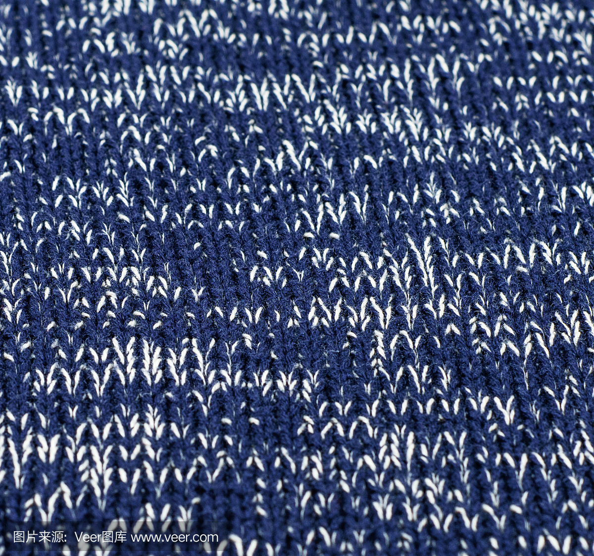 雜色藍色針織物