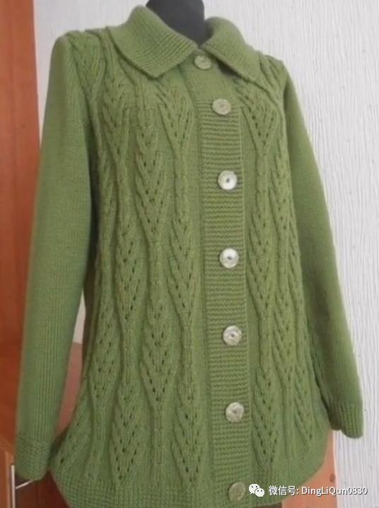 針織作品 粗絞花針織 50款時髦舒適的開衫夾克設計